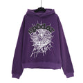 SUDADERA CON CAPUCHA  SP5DER WEB HOODIE ‘GRAPE’