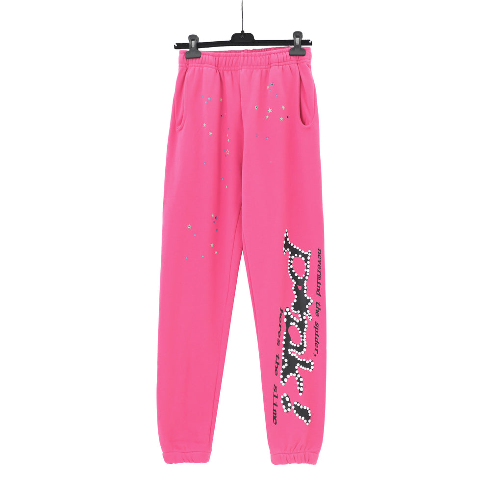 SP5DER P*NK SWEATPANTS