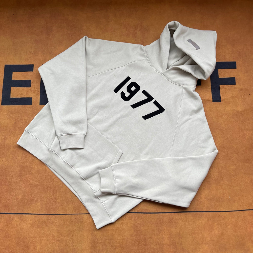 FEAR OF GOD ESSENTIALS 1977 HOODIE