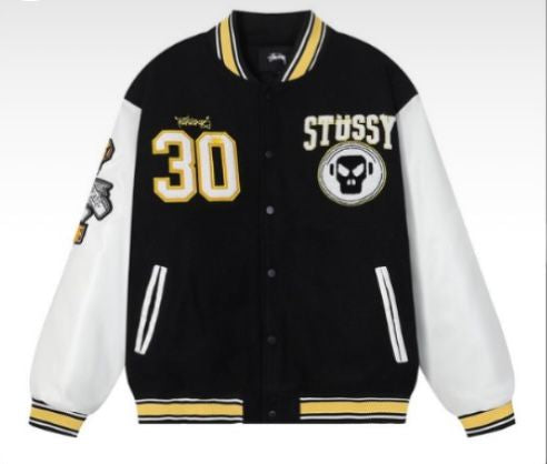 CHAQUETA UNIVERSITARIA STÜSSY X GOLDIE METALHEADZ 30