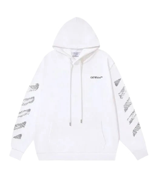 SUDADERA CON CAPUCHA  OFF-WHITE INK ARROW