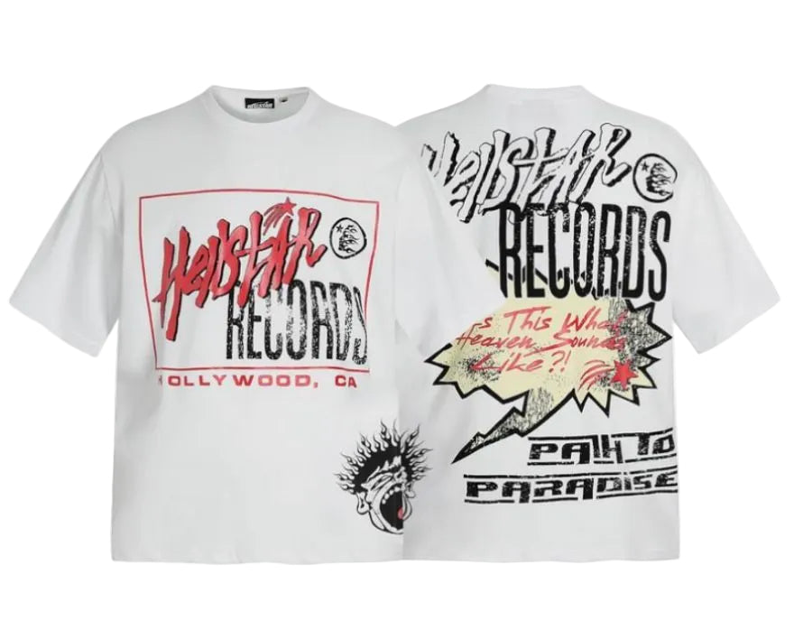 PLAYERA-HELLSTAR RECORDS HOLLYWOOD