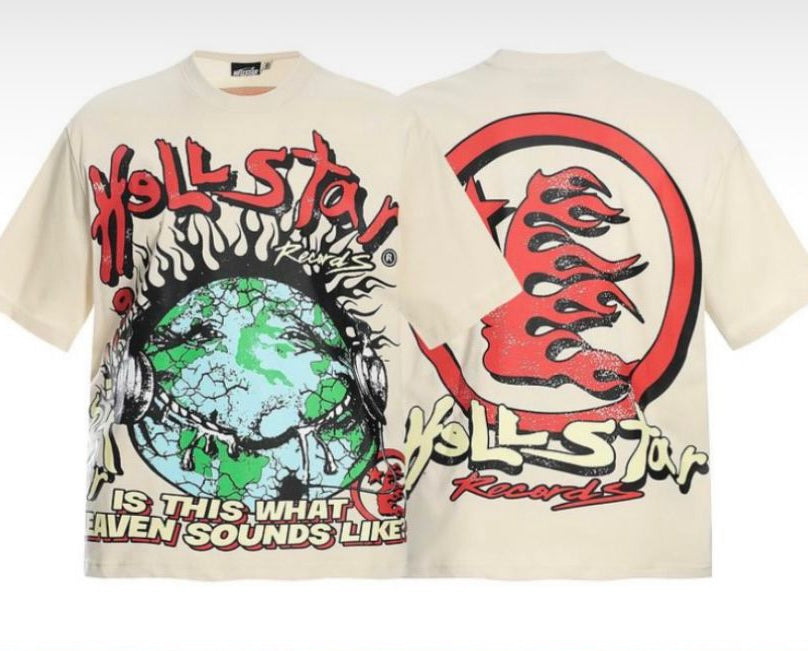 CAMISETA HELLSTAR RECORDS T-SHIRT HEAVEN ON EARTH