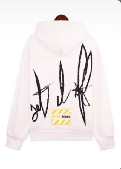 SUDADERA COLABORACIÓN DENIM TEARS X OFFSET