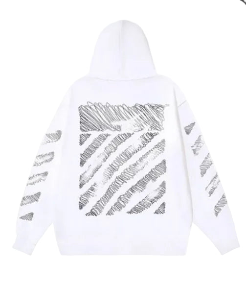 SUDADERA CON CAPUCHA  OFF-WHITE INK ARROW
