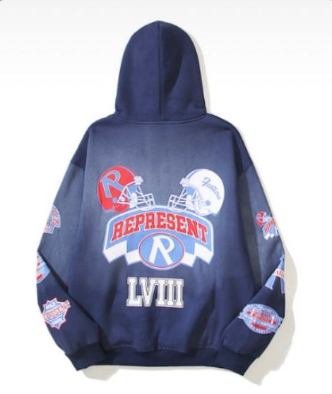 SUDADERA CON CAPUCHA - RFX RAINFOREST -