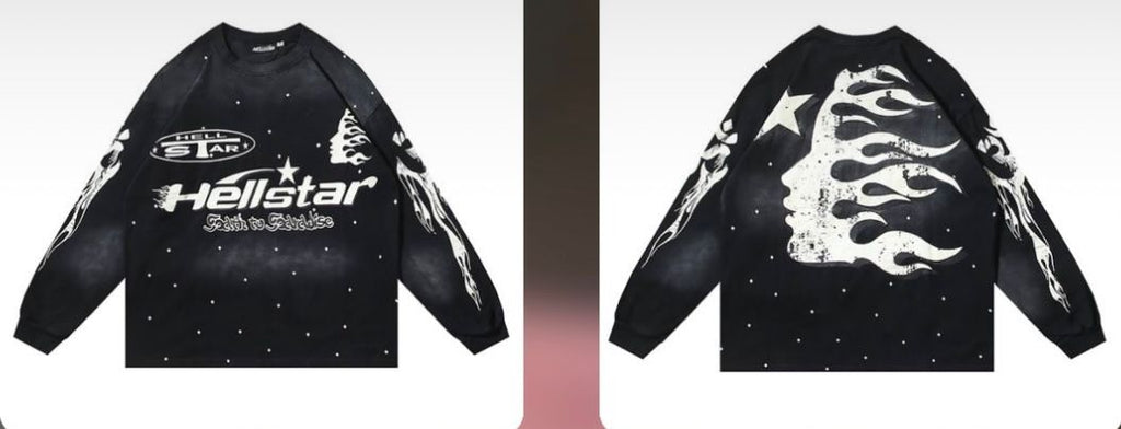 CAMISETA DE MANGA LARGA HELLSTAR PIXEL
