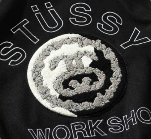 CHAQUETA UNIVERSITARIA (VARSITY JACKET) STUSSY X DENIM TEARS X OUR LEGACY TTL