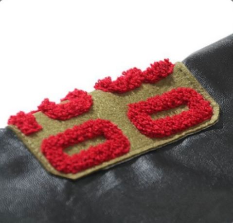 CHAQUETA VARSITY STÜSSY 40TH ANNIVERSARY IST NEGRA DE EDICIÓN LIMITADA