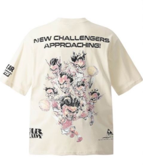 CAMISETA HELLSTAR ALL STARS EN BLANCO