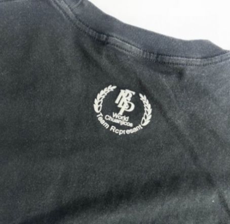 PLAYERA  REPRESENT WORLD CHAMPIONSHIP (STAINED BLACK)