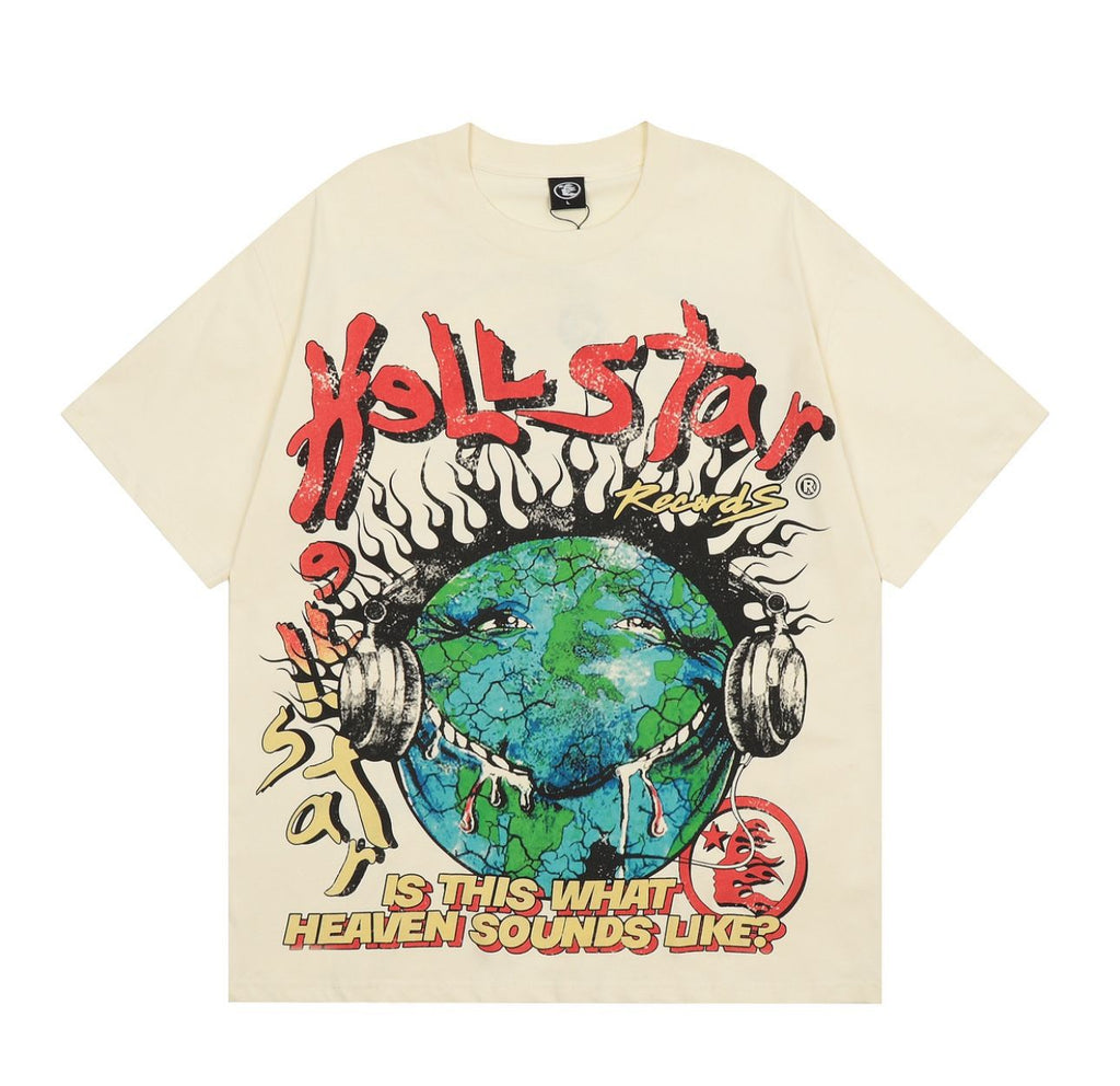 CAMISETA HELLSTAR RECORDS T-SHIRT HEAVEN ON EARTH
