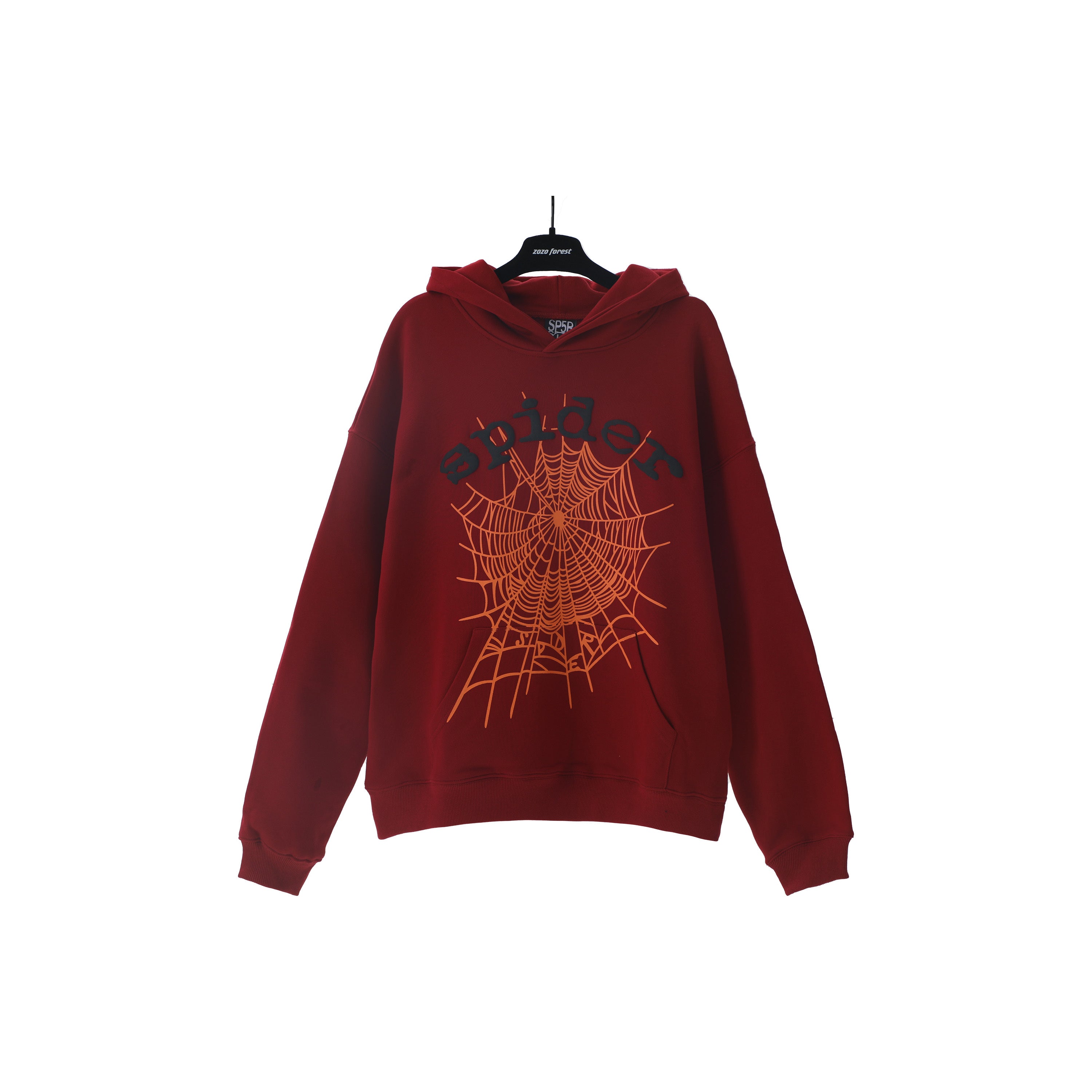 SUDADERA CON CAPUCHA  SP5DER OG WEB V2 HOODIE ‘RED’